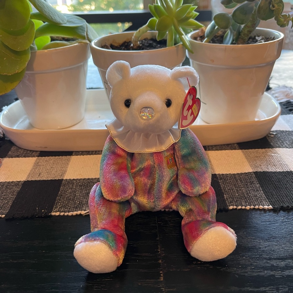 April Bear Beanie Baby